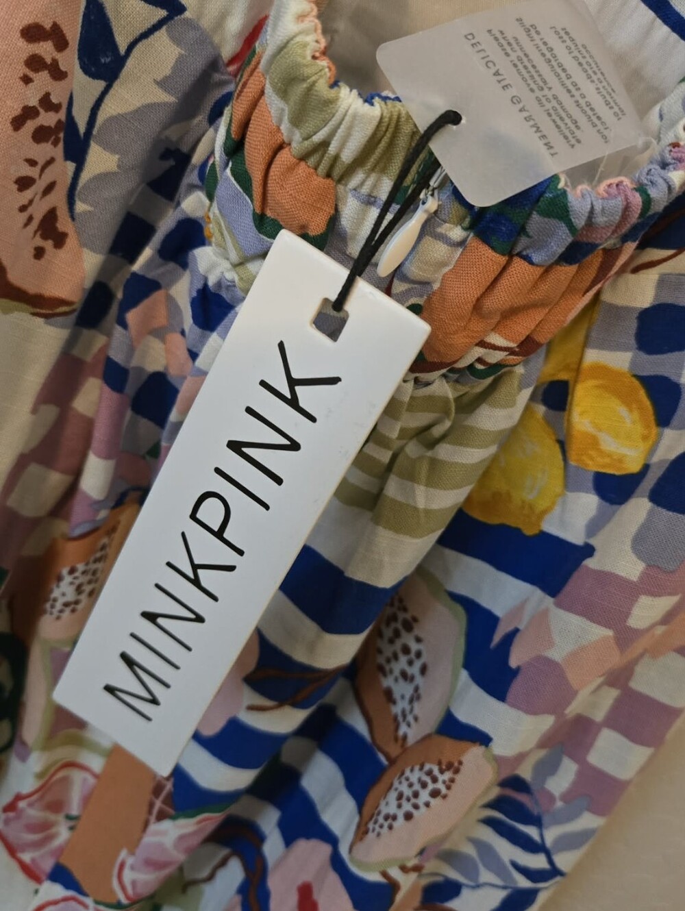 Minkpink Al Fresco Midi Dress - Picnic Print - Picture 6 of 11